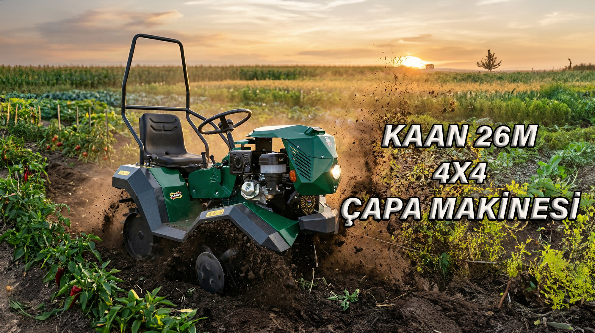KAAN Tarım Makinaları üretim ve saha görseli
